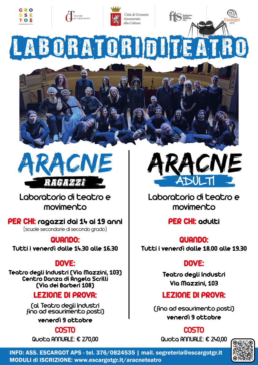 ARACNE 2026-2027 - Locandina presentazione corsi