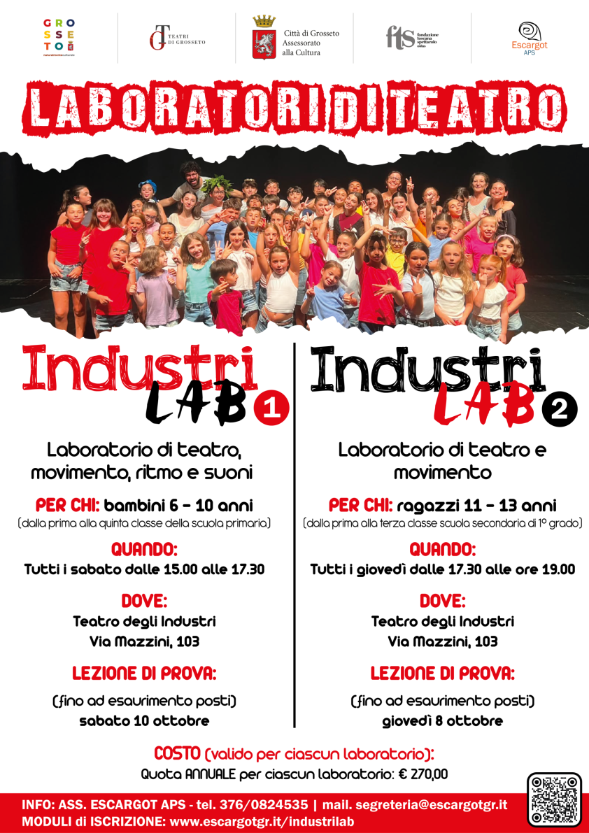 IndustriLAB 2026-2027 - Locandina presentazione corsi