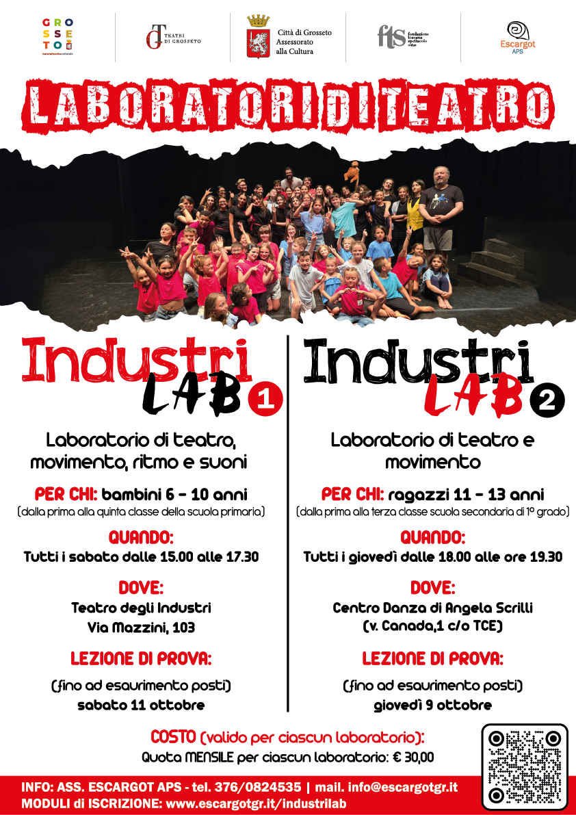 IndustriLAB 2025-2026 - Locandina presentazione corsi