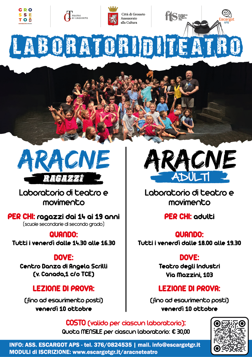 ARACNE 2025-2026 - Locandina presentazione corsi